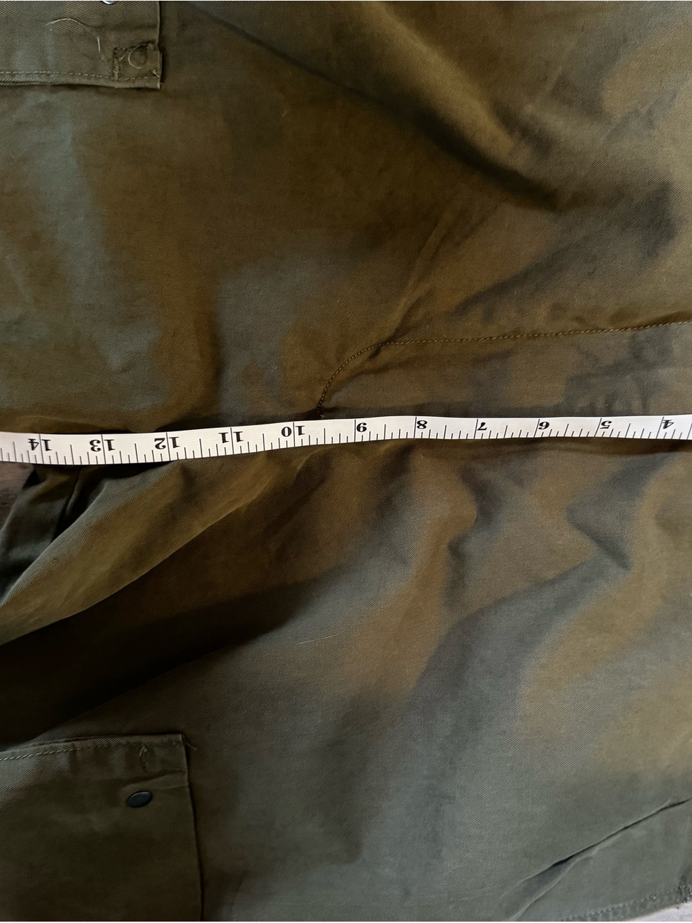 Zara Olive Green Utility Pants - Picture 11 of 15